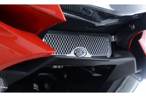 Protection de Radiateur d'Huile Argent R&G pour BMW K1600 GT (17-24) - OCG0032SI Protection de Radiateur d'Huile Argent R&G pour BMW K1600 GT (17-24) - OCG0032SI