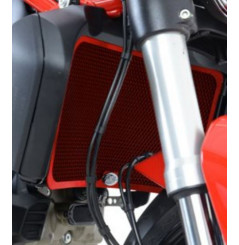 Protection de Radiateur Alu Rouge R&G pour Ducati Monster 821 (14-18) - RAD0172RE