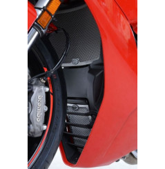 Protection de Radiateur Eau & Huile Alu Rouge R&G pour Ducati 939 Supersport - S (17-23) - RAD9020RE