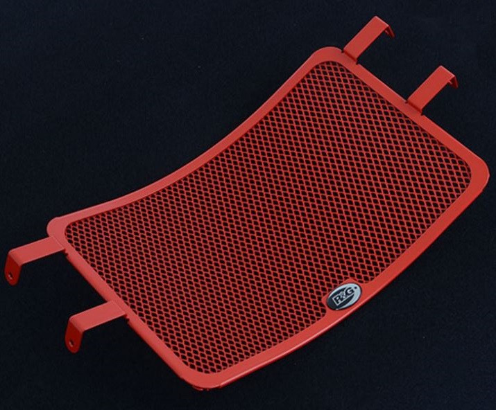 Protection de Radiateur Alu Rouge R&G pour Ducati Hypermotard 950 (19-24) - RAD0172RE