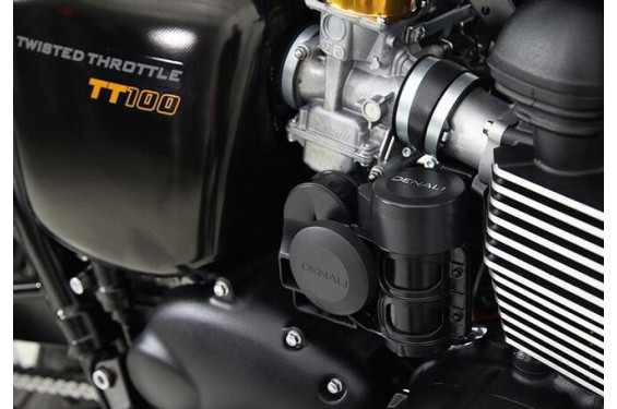Support de klaxon DENALI SoundBomb pour Triumph 1200 Bonneville (16-24) Support de klaxon DENALI SoundBomb pour Triumph 1200 Bonneville (16-24)