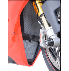 Protection de Radiateur Eau & Huile Alu R&G pour Ducati 1100 Streetfighter V4 (20-24) - RAD9021BK