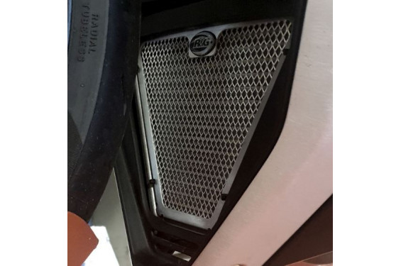 Protection de Radiateur d'Huile Titane R&G pour 1100 Panigale V4 (17-24) - OCG0033RACINGTI Protection de Radiateur d'Huile Titane R&G pour 1100 Panigale V4 (17-24) - OCG0033RACINGTI