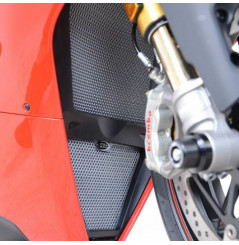 Protection de Radiateur Eau & Huile Titane R&G pour Ducati 1100 Streetfighter V4 (20-24) - RAD9021RACINGTI