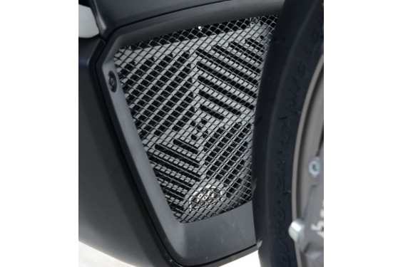 Protection de Radiateur d'Huile Alu Argent R&G pour Ducati 1260 X Diavel - S (16-24) - OCG0028SI Protection de Radiateur d'Huile Alu Argent R&G pour Ducati 1260 X Diavel - S (16-24) - OCG0028SI