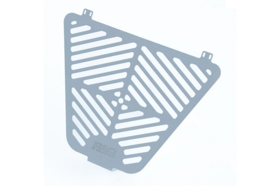 Protection de Radiateur d'Huile Alu Argent R&G pour Ducati 1260 X Diavel - S (16-24) - OCG0028SI Protection de Radiateur d'Huile Alu Argent R&G pour Ducati 1260 X Diavel - S (16-24) - OCG0028SI