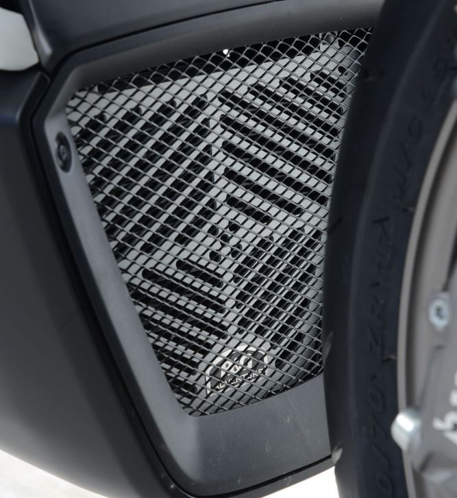 Protection de Radiateur d'Huile Alu Argent R&G pour Ducati 1260 Diavel - S (19-22) - OCG0028SI