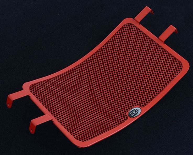 Protection de Radiateur Alu Rouge R&G pour Ducati 1260 Diavel (19-22) - RAD0172RE
