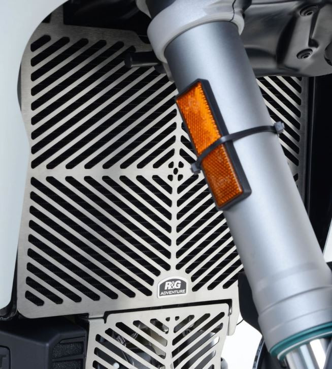 Protection de Radiateur Inox R&G pour Ducati Multistrada 1200 & S (15-17) 1200 Enduro (16-18) - SRG0041SS