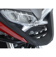 Protection de Radiateur d'Huile Alu R&G pour Honda 800 Crossrunner (15-18) - OCG0024BK