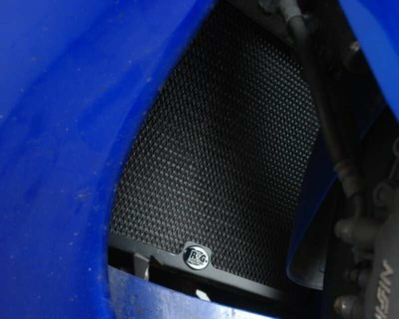 Protection de Radiateur Alu R&G pour Honda CBR 1100 XX Blackbird (01-07) - RAD0144BK