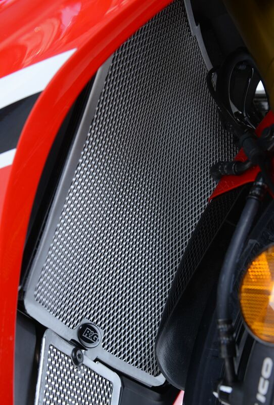 Protection de Radiateur Alu R&G pour Honda CBR 1000 RR Fireblade (17-19) - RAD0212BK