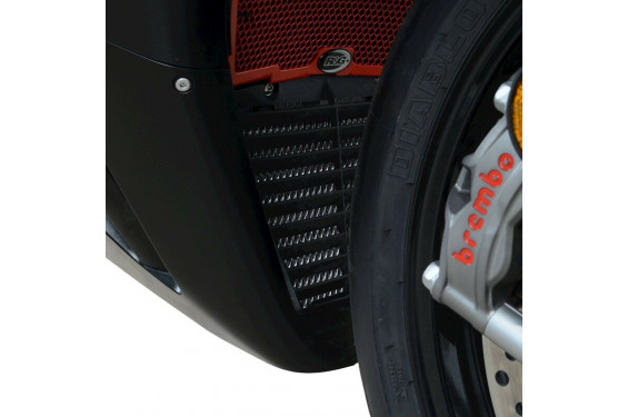 Protection de Radiateur d'Huile Alu R&G pour Honda CBR 1000 RR-R Fireblade (20-23) - OCG0039BK