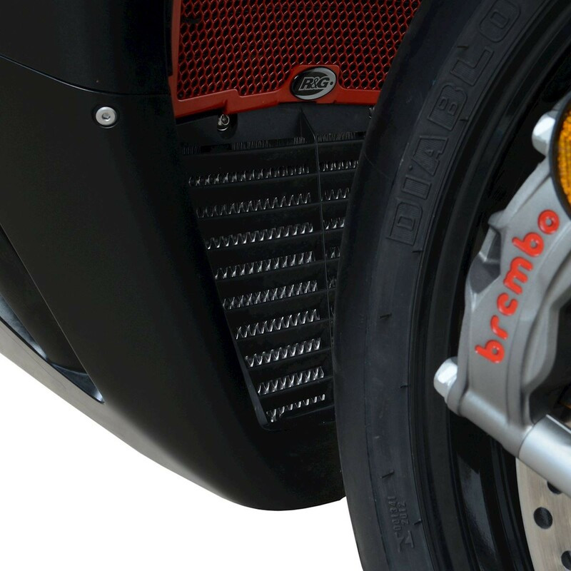 Protection de Radiateur d'Huile Alu Argent R&G pour Honda CBR 1000 RR-R Fireblade (20-23) - OCG0039TI