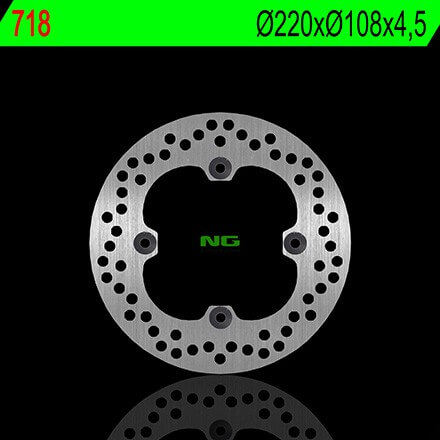 Disque de Frein Moto NG Brake arrière pour Ducati S2R 800 Monster (05-06) 718