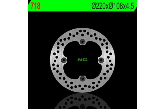 Disque de Frein Moto NG Brake arrière pour Ducati 996 S4R Monster (04-06) 718 Disque de Frein Moto NG Brake arrière pour Ducati 996 S4R Monster (04-06) 718