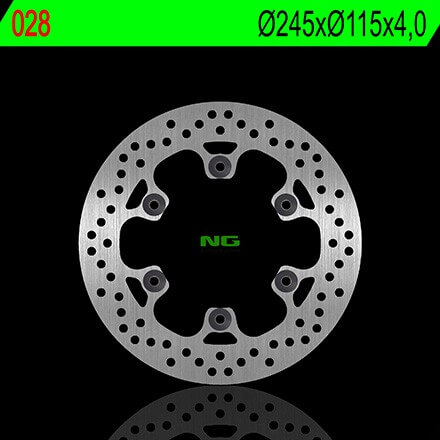 Disque de Frein Moto NG Brake arrière pour Ducati 620 Monster (95-05) 28