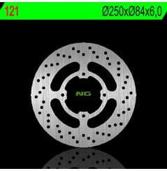 Disque de Frein Moto NG Brake arrière pour Suzuki GSX 750 F (89-97) 121