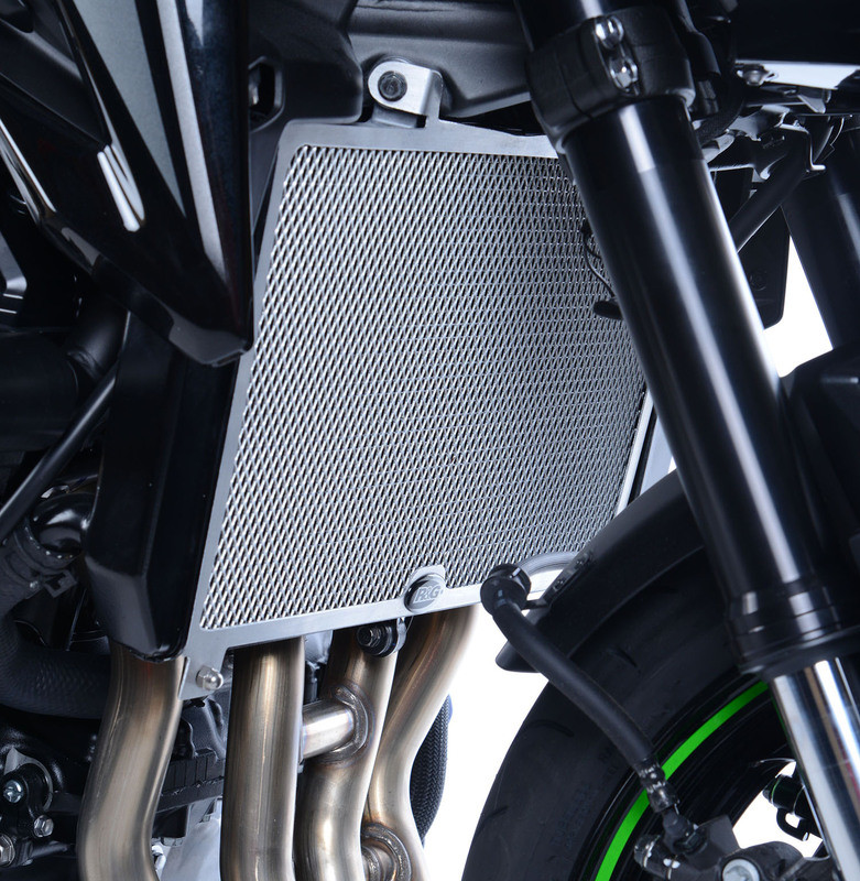 Protection de Radiateur Alu Vert R&G pour Kawasaki Z 900 (17-24) - RAD0211GR