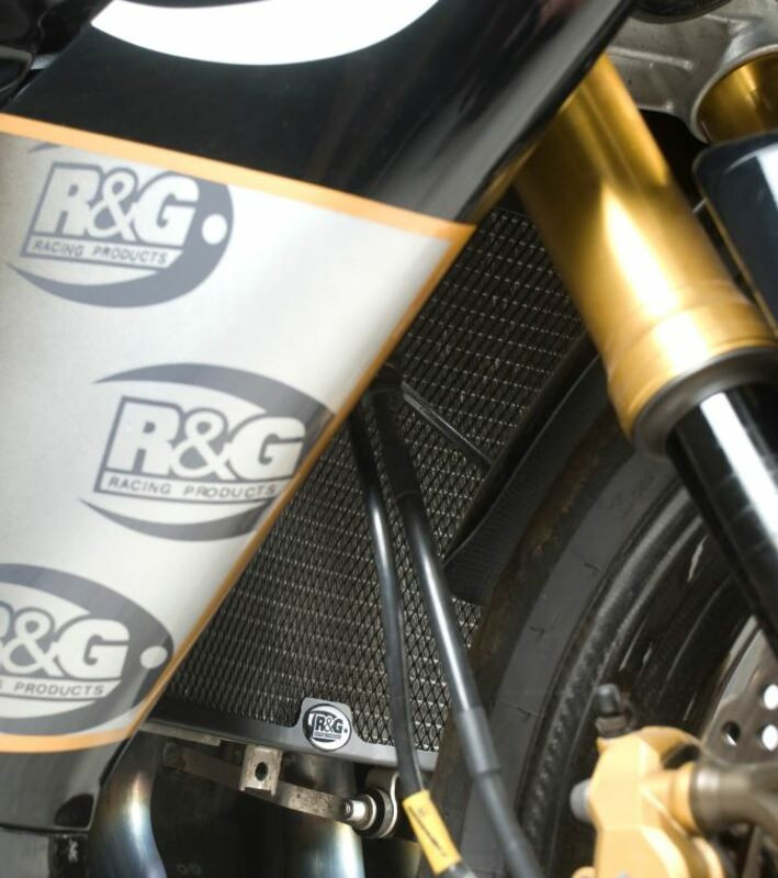 Protection de Radiateur Alu R&G pour Kawasaki ZX-10 R (04-05) - RAD0130BK