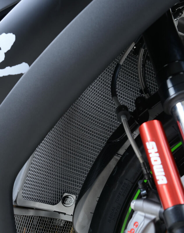 Protection de Radiateur Titane R&G pour Kawasaki ZX-10 R (08-20) - RAD0200TI