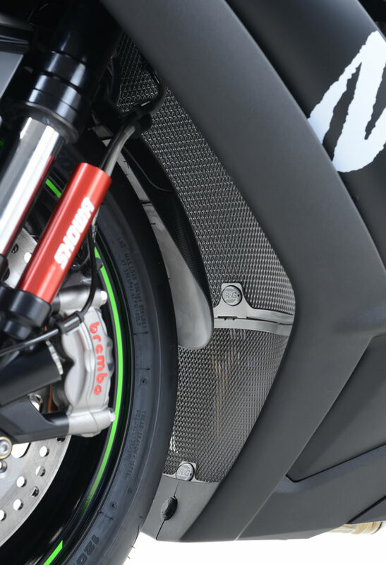 Protection de Radiateur Titane R&G pour Kawasaki ZX-10 R (08-20) - RAD0200TI
