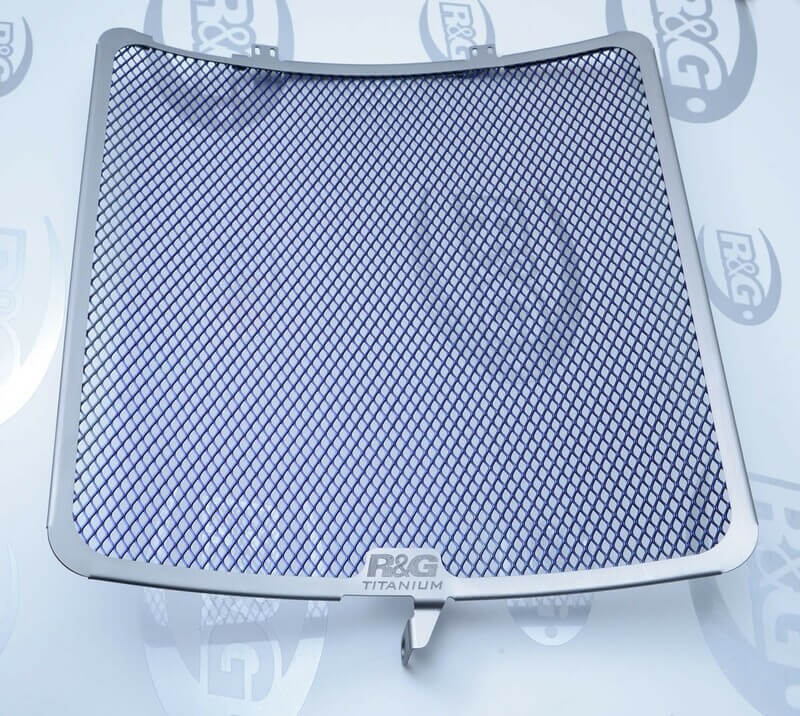 Protection de Radiateur Racing Titane R&G pour Kawasaki ZX-10 R (08-20) - RAD0200RACINGTI