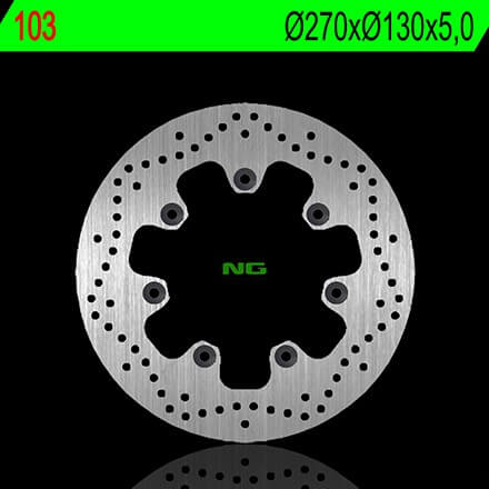 Disque de Frein Moto NG Brake arrière pour Kawasaki GPZ 1100 (1982) 103