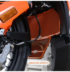 Protection de Radiateur Alu Orange R&G pour KTM Adventure 790 (19-22) - RAD0248OR