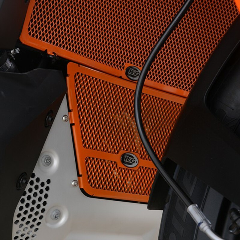 Protection de Collecteur Alu Orange R&G pour KTM Adventure 790 (19-22) - DG0036OR