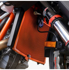 Protection de Radiateur Alu Noir R&G pour KTM 1290 Super Duke R (20-23) - RAD0255BK