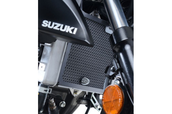 Protection de Radiateur Alu (Titane) R&G pour Suzuki GSX-R 125 & GSX-S 125 (17-23) - RAD0225TI