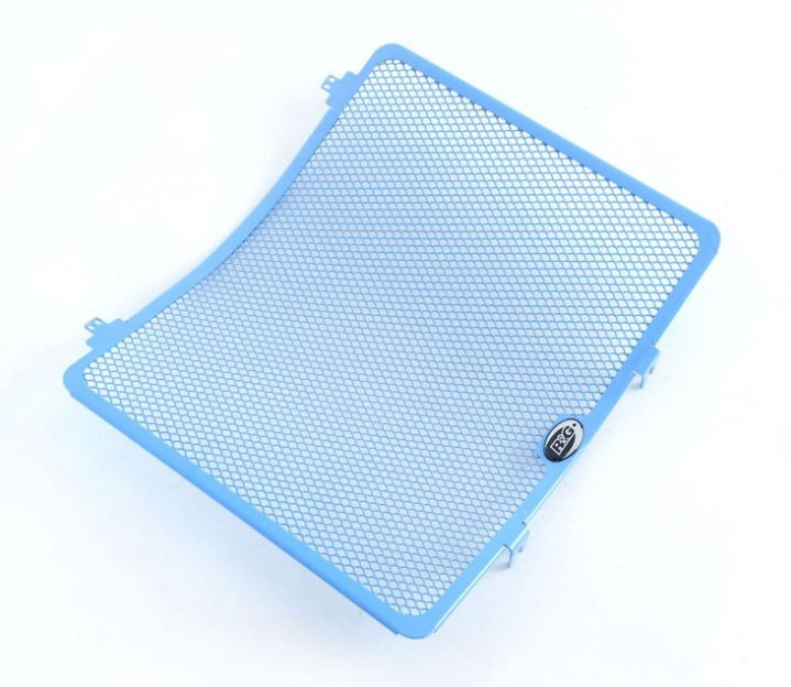 Protection de Radiateur Alu Bleu R&G pour GSX-R 1000 (17-20) GSX-R 1000 R (17-23) - RAD0216BLUE