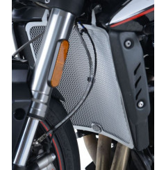 Protection de Radiateur Alu Rouge R&G pour Triumph Street Triple 765 (17-22) - RAD0219RE