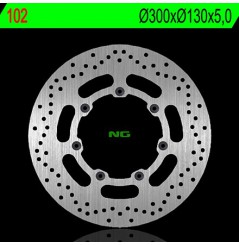 Disque de Frein Moto NG Brake Avant pour Kawasaki EN 500 (1994) 102