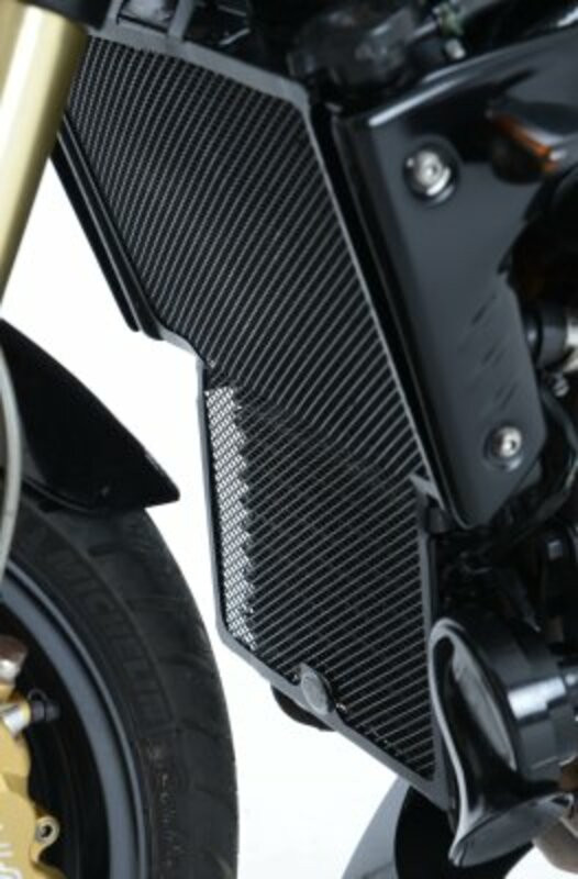 Protection de Radiateur Alu R&G pour Triumph 955i Speed Triple (2005) - RAD0161BK