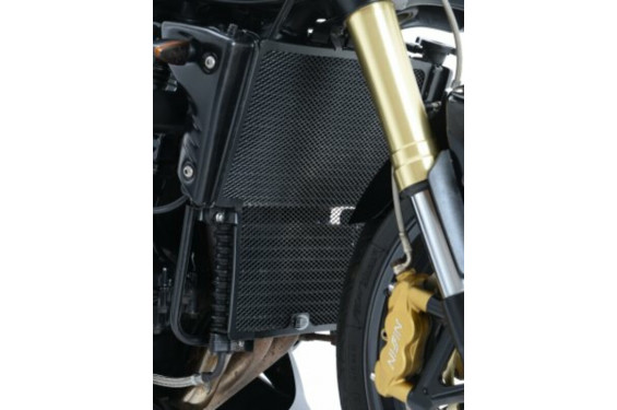 Protection de Radiateur Alu R&G pour Triumph 955i Speed Triple (2005) - RAD0161BK