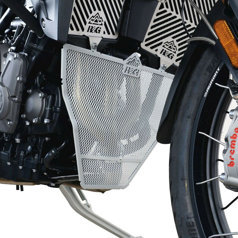 Protection de Collecteur Alu Argent R&G pour Triumph Tiger 900 (20-23) - DG0043SI