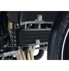 Protection de Radiateur d'Huile Alu R&G pour Triumph Speed Triple 1050 (16-20) - OCG0009BK