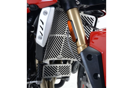 Protection de Radiateur Inox R&G pour Triumph Speed Triple 1050 (16-20) - SRG0045SS