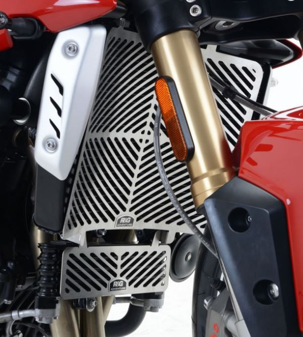 Protection de Radiateur Inox R&G pour Triumph Speed Triple 1050 (16-20) - SRG0045SS