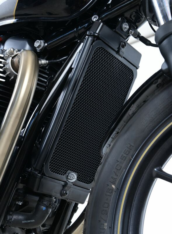 Protection de Radiateur Alu R&G pour Triumph Speed Twin (19-21) - RAD0204BK