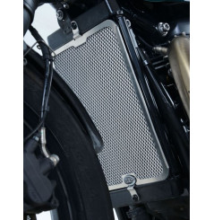 Protection de Radiateur Alu R&G pour Triumph 1200 Bonneville Bobber (17-23) - RAD0224SI