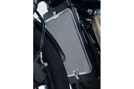 Protection de Radiateur Alu R&G pour Triumph 1200 Bonneville Bobber (17-23) - RAD0224SI
