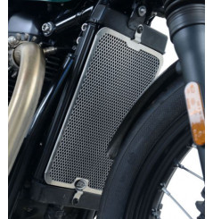 Protection de Radiateur Alu R&G pour Triumph 1200 Bonneville Bobber (17-24) - RAD0224SI