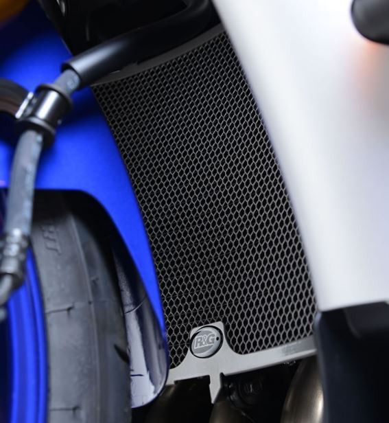 Protection de Radiateur Alu (Titane) R&G pour Yamaha YZF-R6 (06-16) - RAD0067TI