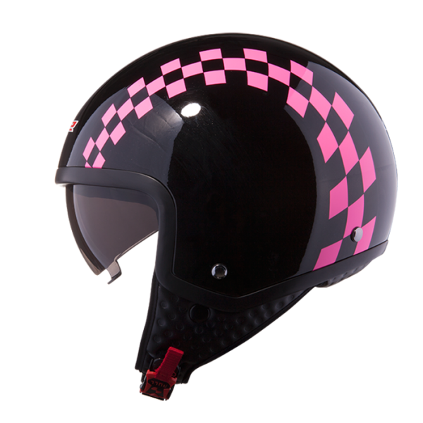 CASQUE LS2 OF561 DINOCO GLOSS PINK 