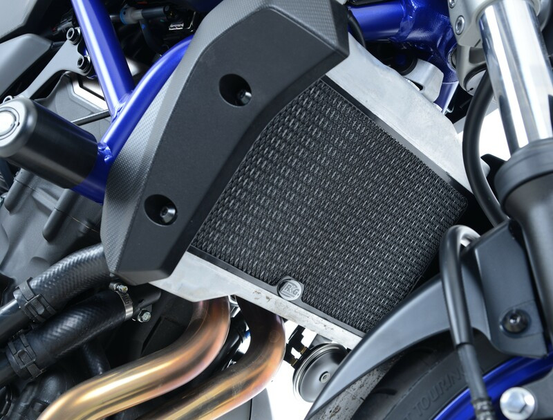 Protection de Radiateur Alu (Titane) R&G Yamaha MT-07 (14-24) - RAD0171TI