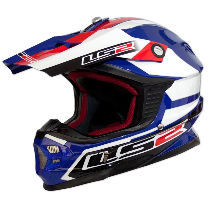 CASQUE LS2 MX456 TUAREG White-blue 