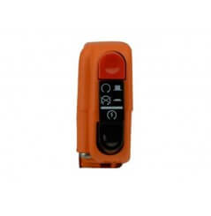 Commodo Electrique Tommaselli Orange Droit Moto 2 Fonctions